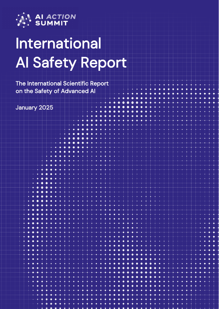 First page of International AI Safety Report
